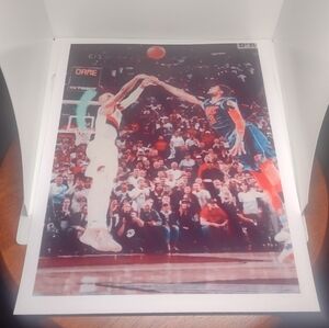 DAMIAN LILLARD ULTRA PREMIUM GLOSSY 8.5x11 BLAZERS🔥BASKETBALL POSTER THE SHOT💥